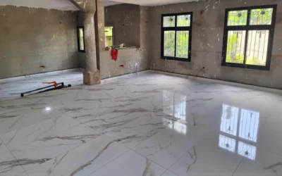 Travaux de finition d’un bâtiment R+1 au lieudit « NYOM »